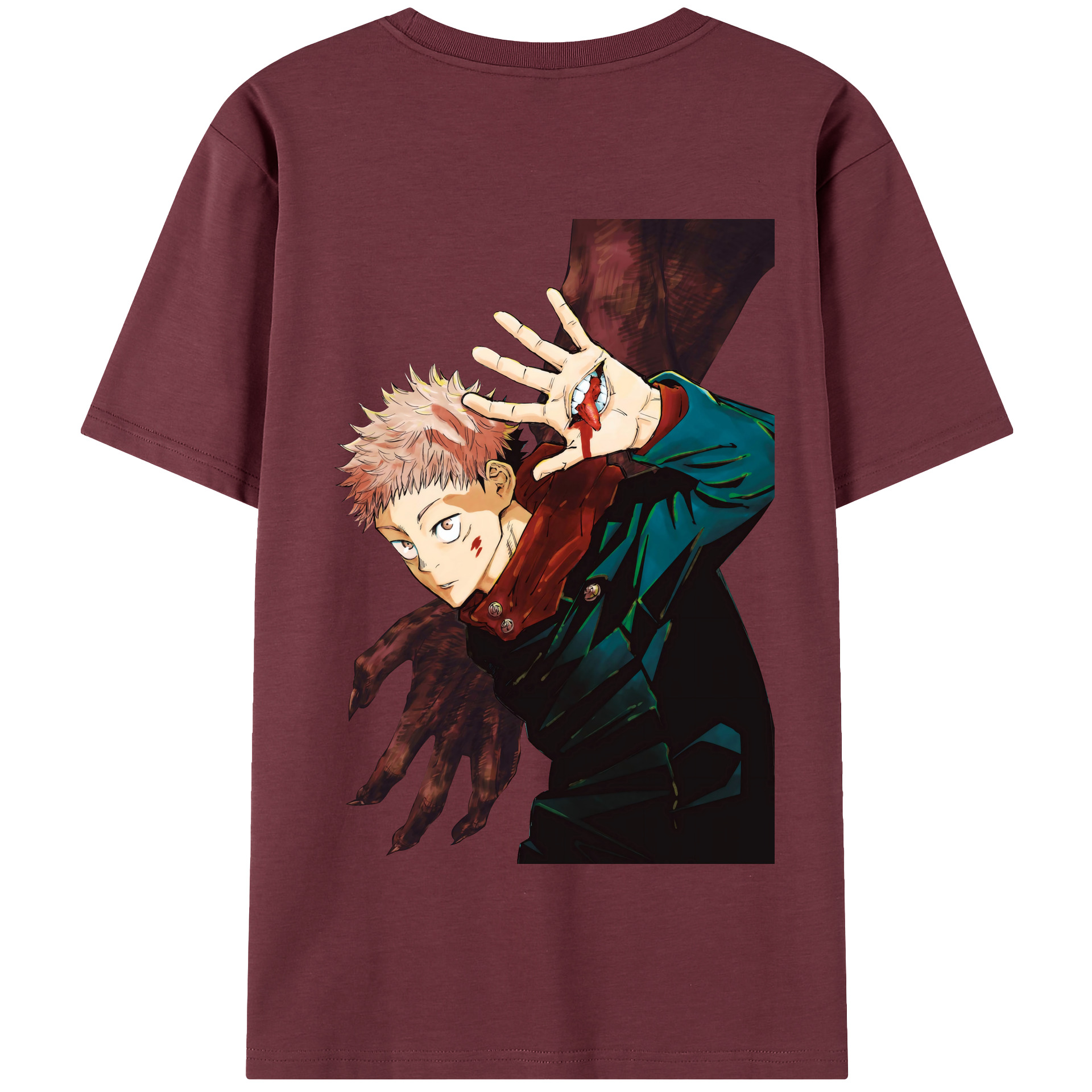 （画像用） 呪術廻戦 Jujutsu Kaisen 綿100％半袖Tシャツ（背面プリント）